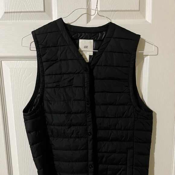 H&M black vest size US Small - Picture 1 of 1